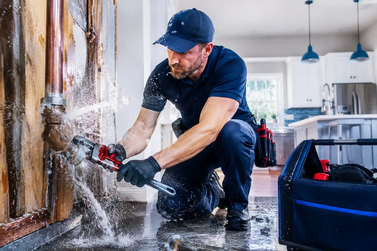 Local emergency pipe repair professionals in Welling, OK